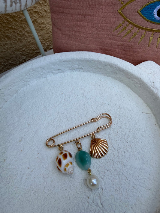 Broche Calypso 🐚