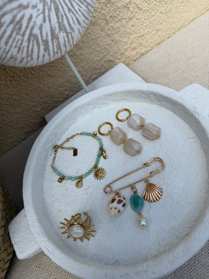 Broche Calypso 🐚
