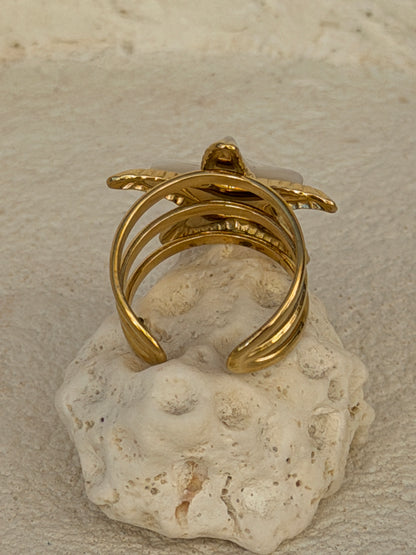 Bague Etoile Nacrée