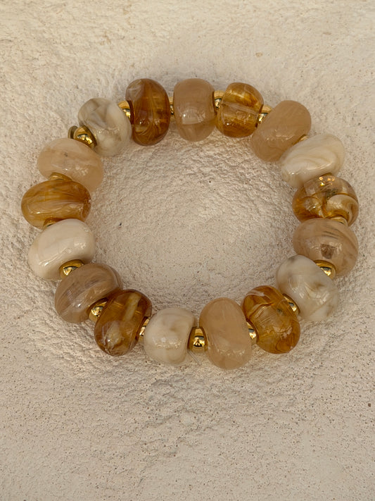 Bracelet Riviera Beige ☀️