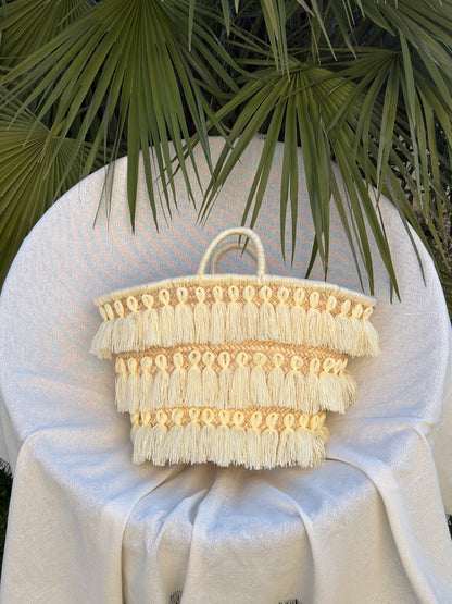 Panier bohème à franges ✨