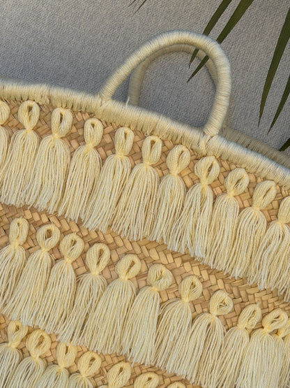 Panier bohème à franges ✨